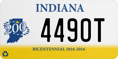 IN license plate 449OT