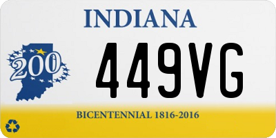 IN license plate 449VG