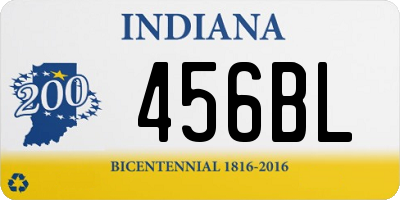 IN license plate 456BL