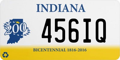 IN license plate 456IQ