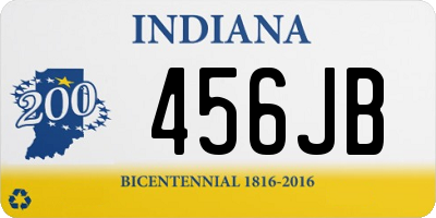 IN license plate 456JB