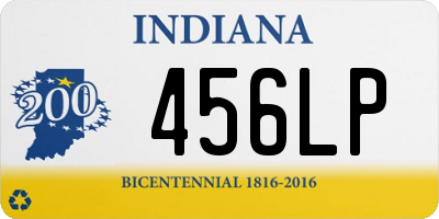 IN license plate 456LP