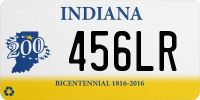 IN license plate 456LR