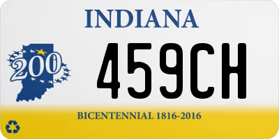 IN license plate 459CH