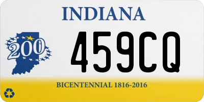 IN license plate 459CQ