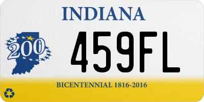 IN license plate 459FL