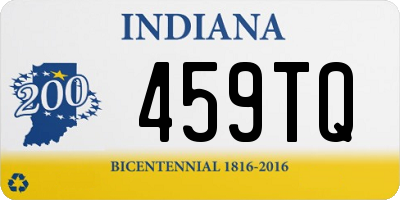 IN license plate 459TQ