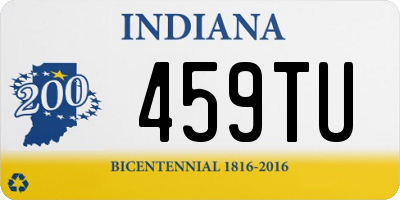 IN license plate 459TU