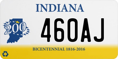 IN license plate 460AJ