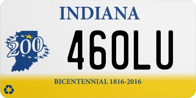 IN license plate 460LU