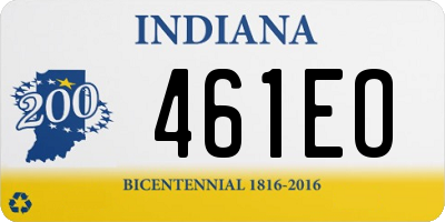 IN license plate 461EO