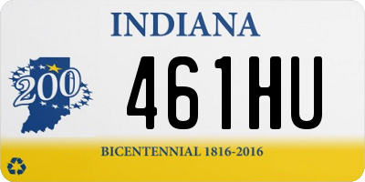 IN license plate 461HU