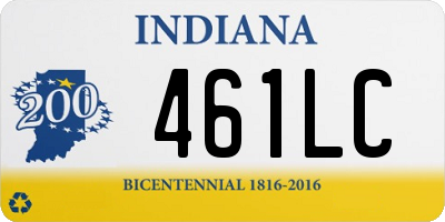 IN license plate 461LC