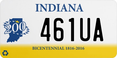 IN license plate 461UA