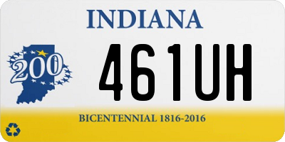 IN license plate 461UH