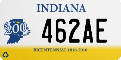 IN license plate 462AE