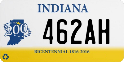 IN license plate 462AH