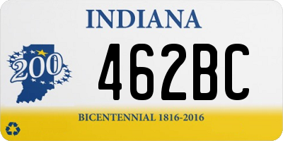 IN license plate 462BC