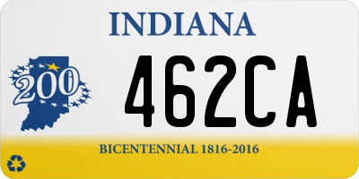 IN license plate 462CA