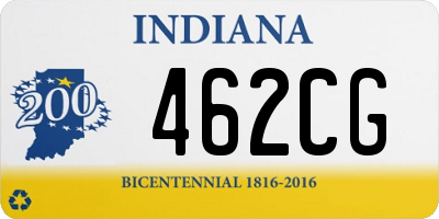 IN license plate 462CG