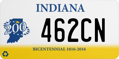 IN license plate 462CN