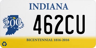 IN license plate 462CU