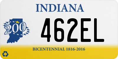 IN license plate 462EL