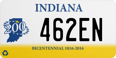 IN license plate 462EN