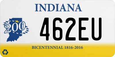 IN license plate 462EU