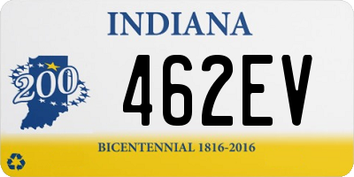 IN license plate 462EV