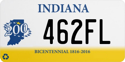 IN license plate 462FL