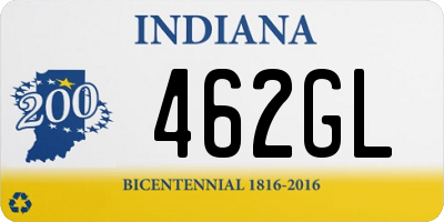 IN license plate 462GL