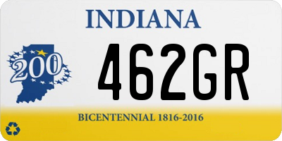 IN license plate 462GR