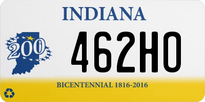 IN license plate 462HO