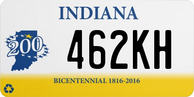 IN license plate 462KH