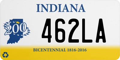 IN license plate 462LA