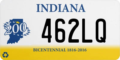 IN license plate 462LQ