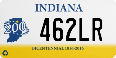 IN license plate 462LR