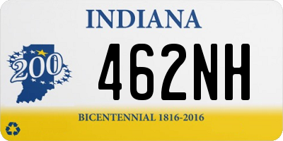 IN license plate 462NH