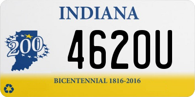 IN license plate 462OU