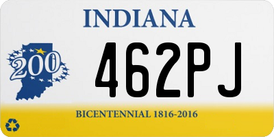 IN license plate 462PJ