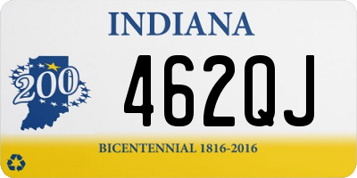 IN license plate 462QJ