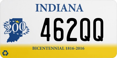 IN license plate 462QQ