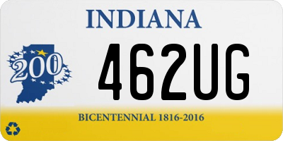 IN license plate 462UG