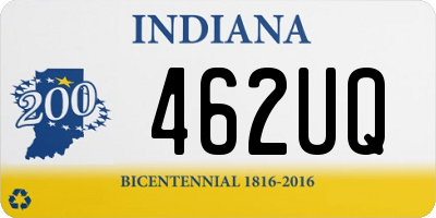 IN license plate 462UQ