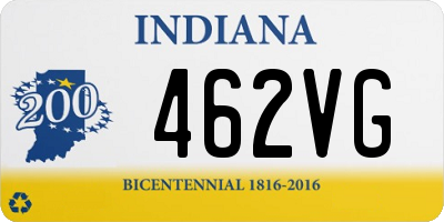 IN license plate 462VG