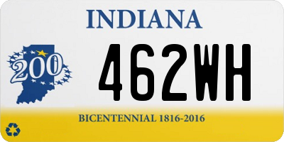 IN license plate 462WH