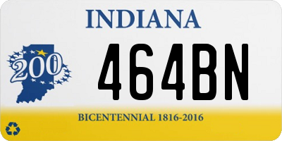 IN license plate 464BN