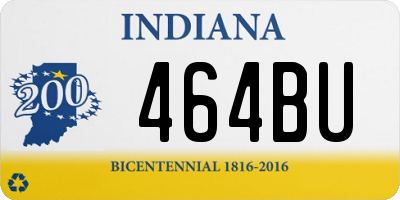 IN license plate 464BU