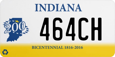 IN license plate 464CH